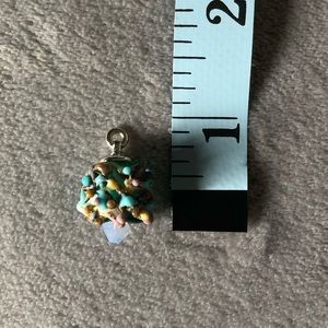 Handmade glass bead pendant